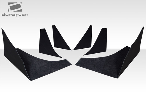 1989-1994 Nissan Silvia S13 Duraflex D1 Sport Canards - 6 Piece / Vehicle Year Make Model Trim - 1989-1994-Nissan S13 Silvia ALL / Product Type - Accessory / Style Name -D1 / Kit Material - FRP (Fiberglass Reinforced Plastics) / Notes -