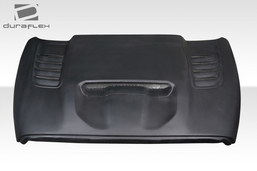 2002-2008 Dodge Ram Duraflex TRX Look Hood - 1 Piece / Vehicle Year Make Model Trim - 2002-2008-Dodge Ram ALL / Product Type - Hood / Style Name -TRX / Kit Material - FRP (Fiberglass Reinforced Plastics) / Notes - Note: Hood pins are required.