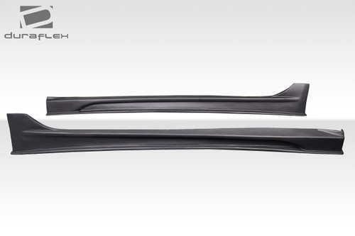 2008-2017 Mitsubishi Lancer Duraflex UN Track Side Skirts Rocker Panels - 2 Piece / Vehicle Year Make Model Trim - 2008-2017-Mitsubishi Evolution ALL / Product Type - Sideskirts / Style Name -UN Track / Kit Material - FRP (Fiberglass Reinforced Plastics) / Notes - Note: Does not fit EVO X Models