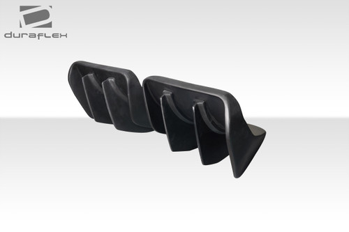 2014-2019 Chevrolet Corvette C7 Duraflex GTR Rear Diffuser - 2 Pieces / Vehicle Year Make Model Trim - 2014-2019-Chevrolet Corvette ALL / Product Type - Rear Lip/Add On / Style Name -GTR / Kit Material - FRP (Fiberglass Reinforced Plastics) / Notes -