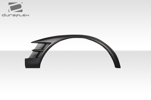 2003-2006 Mitsubishi Lancer Evolution 8 9 Duraflex Cyber Front Fender Flares - 2 Pieces (S) / Vehicle Year Make Model Trim - 2003-2006-Mitsubishi Evolution ALL / Product Type - Fender Flare / Style Name -Cyber / Kit Material - FRP (Fiberglass Reinforced Plastics) / Notes -