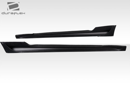 2015-2023 Ford Mustang Duraflex Bandit Side Skirts -2 Piece / Vehicle Year Make Model Trim - 2015-2023-Ford Mustang ALL / Product Type - Sideskirts / Style Name -Bandit / Kit Material - FRP (Fiberglass Reinforced Plastics) / Notes -
