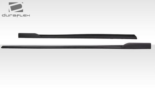 2012-2017 Hyundai Veloster Duraflex Bailer Side Skirt Rocker Panel Splitters - 2 Pieces (S) / Vehicle Year Make Model Trim - 2012-2017-Hyundai Veloster ALL / Product Type - Sideskirts / Style Name -Bailer / Kit Material - FRP (Fiberglass Reinforced Plastics) / Notes -