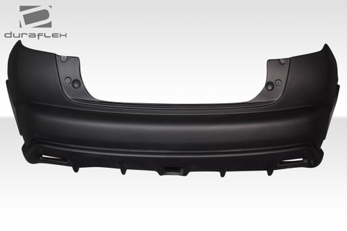 2011-2017 Nissan Juke Duraflex N1 Rear Bumper Cover - 1 Piece (S) / Vehicle Year Make Model Trim - 2011-2017-Nissan Juke ALL / Product Type - Rear Bumper / Style Name -N1 / Kit Material - FRP (Fiberglass Reinforced Plastics) / Notes -