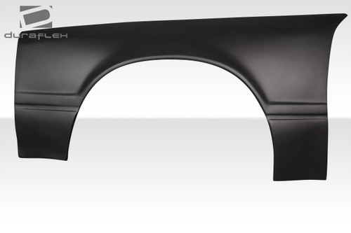 1979-1993 Ford Mustang Duraflex Manta Front Fender Flares - 2 Pieces ( +3 inches ) / Vehicle Year Make Model Trim - 1979-1993-Ford Mustang ALL / Product Type - Fender Flare / Style Name -Mantra / Kit Material - FRP (Fiberglass Reinforced Plastics) / Notes -
