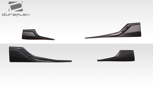2012-2017 Hyundai Veloster Turbo Duraflex Minda Side Skirt Rocker Panel Splitters - 4 Pieces (S) / Vehicle Year Make Model Trim - 2012-2017-Hyundai Veloster ALL / Product Type - Sideskirts / Style Name -Minda / Kit Material - FRP (Fiberglass Reinforced Plastics) / Notes -