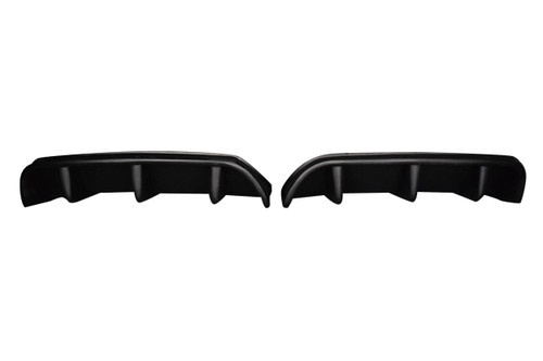 2021-2022 Ford Mustang Mach-E Duraflex Volt Rear Diffuser - 2 Pieces / Vehicle Year Make Model Trim - 2021-2025-Ford Mach-E ALL / Product Type - Rear Lip/Add On / Style Name -Volt / Kit Material - FRP (Fiberglass Reinforced Plastics) / Notes -