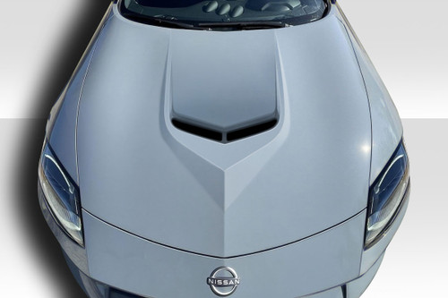 2023-2025 Nissan Z Duraflex Energon Hood - 1 Piece (S) / Vehicle Year Make Model Trim - 2023-2025-Nissan Z ALL / Product Type - Hood / Style Name -Energon / Kit Material - FRP (Fiberglass Reinforced Plastics) / Notes -