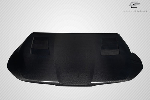 2021-2025 Kia K5 Carbon Creations Vision Hood - 1 Piece / Vehicle Year Make Model Trim - 2021-2025-Kia K5  / Product Type - Hood / Style Name -Vision / Kit Material - Carbon Fiber / Notes -