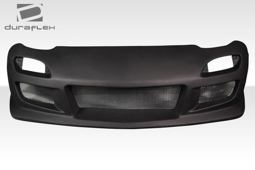 1993-1997 Mazda RX-7 Duraflex Speed Shift Front Bumper Cover - 1 Piece / Vehicle Year Make Model Trim - 1993-1997-Mazda RX7 ALL / Product Type - Front Bumper / Style Name -Speed Shift / Kit Material - FRP (Fiberglass Reinforced Plastics) / Notes -