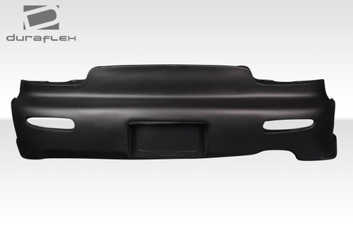 1993-1997 Mazda RX-7 Duraflex Speed Shift Rear Bumper Cover - 1 Piece / Vehicle Year Make Model Trim - 1993-1997-Mazda RX7 ALL / Product Type - Rear Bumper / Style Name -Speed Shift / Kit Material - FRP (Fiberglass Reinforced Plastics) / Notes -