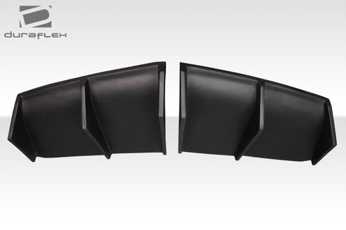 2011-2015 Cadillac CTS-V Coupe Duraflex GT Tuning Rear Diffuser - 2 Pieces / Vehicle Year Make Model Trim - 2011-2015-Cadillac CTS-V 2DR / Product Type - Rear Lip/Add On / Style Name -GT Tuning / Kit Material - FRP (Fiberglass Reinforced Plastics) / Notes -
