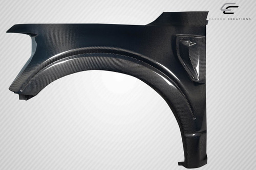 2021-2023 Ford F-150 Carbon Creations 4" Bulge Front Fenders - 2 Pieces / Vehicle Year Make Model Trim - 2021-2023-Ford F150 ALL / Product Type - Fender / Style Name -Bulge / Kit Material - Carbon Fiber / Notes -