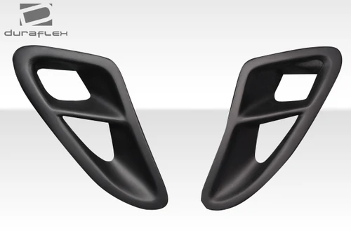 2005-2012 Porsche Cayman / Boxster 987 Duraflex Turbo Look Side Air Vent Duct - 2 Pieces / Vehicle Year Make Model Trim - 2005-2012-Porsche Cayman ALL / Product Type - Accessory / Style Name -Turbo Look / Kit Material - FRP (Fiberglass Reinforced Plastics) / Notes -