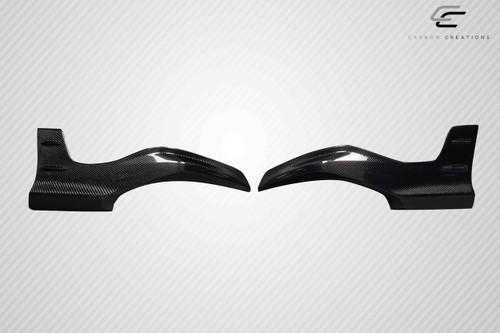 2022-2024 Honda Civic HB Carbon Creations Merella Rear Lip Add on Spoilers - 2 Pieces (S) / Vehicle Year Make Model Trim - 2022-2024-Honda Civic ALL / Product Type - Rear Lip/Add On / Style Name -Merella / Kit Material - Carbon Fiber / Notes -