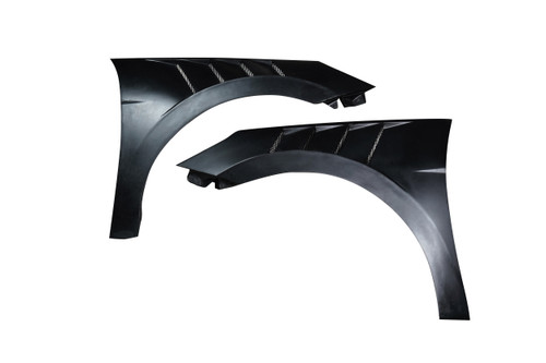 2021-2023 Hyundai Elantra Duraflex Kave Front Fenders - 2 Pieces / Vehicle Year Make Model Trim - 2021-2023-Hyundai Elantra ALL / Product Type - Fender / Style Name -Kave / Kit Material - FRP (Fiberglass Reinforced Plastics) / Notes -