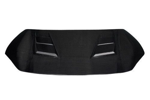 2022-2025 Toyota GR86 / Subaru BRZ Carbon Creations Aven Hood - 1 Piece / Vehicle Year Make Model Trim - 2022-2025-Toyota GR86 ALL / Product Type - Hood / Style Name -Aven / Kit Material - Carbon Fiber / Notes -