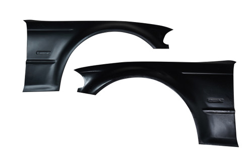 1999-2005 BMW 3 Series E46 4DR Duraflex Alpine Speed Front Fenders ( +30MM ) - 2 Pieces / Vehicle Year Make Model Trim - 1999-2005-BMW 3 Series 4DR / Product Type - Fender / Style Name -Alpine Speed / Kit Material - FRP (Fiberglass Reinforced Plastics) / Notes - Note: +30 MM