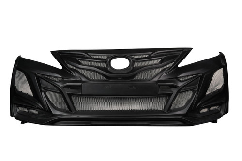 2018-2024 Toyota Camry Duraflex Speedstar Front Bumper Cover - 1 Piece / Vehicle Year Make Model Trim - 2018-2024-Toyota Camry ALL / Product Type - Front Bumper / Style Name -Speedstar / Kit Material - FRP (Fiberglass Reinforced Plastics) / Notes -