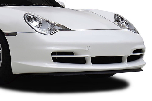 1999-2004 Porsche 911 996 Duraflex GT3 RS Look Front Lip Spoiler Air Dam - 1 Piece / Vehicle Year Make Model Trim - 1999-2004-Porsche 996  / Product Type - Front Lip/Add On / Style Name -GT3 RS Look / Kit Material - FRP (Fiberglass Reinforced Plastics) / Notes -