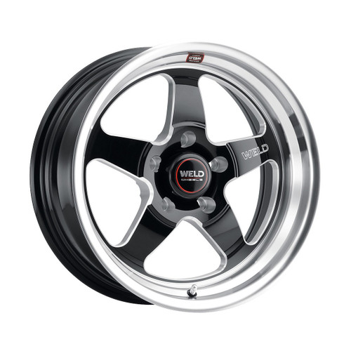 Weld Ventura Drag 17x5 Front Wheel - 05-13 C6 Corvette  / 14-19 C7 Corvette Stingray