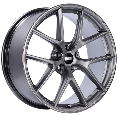 BBS CI-R 20x9 5x120 ET25 Platinum Silver Polished Rim Protector Wheel -82mm PFS/Clip Required - CI0202PSPO