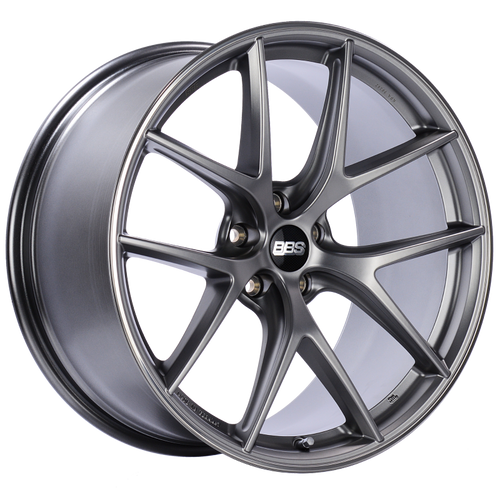 BBS CI-R 20x10 5x112 ET25 Platinum Silver Polished Rim Protector Wheel -82mm PFS/Clip Required - CI0501PSPO