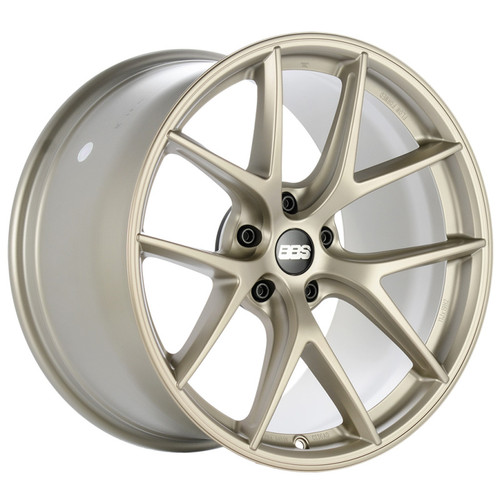 BBS Unlimited CI-R 19x11.5 ET65 (Face 2) Satin White-Gold Wheel - CI3401AD06 Photo - Primary
