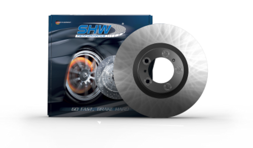 SHW 19-23 Porsche Cayenne S Right Front Smooth Monobloc Brake Rotor (9Y0615302A) - PFR37542 User 1