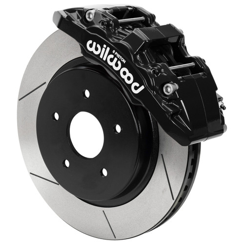 Wilwood 13-18 RAM 1500 4WD AERO6-DM Kit 5 x 5.50in Hub - 13.38in Slotted Rotor - Black - 140-18208 Photo - Primary
