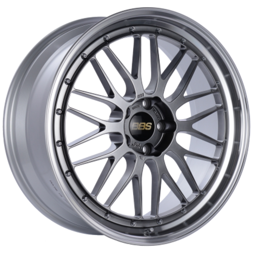 BBS LM 18x9.5 5x114.3 ET38 Diamond Black Center Diamond Cut Lip Wheel -82mm PFS Req (S/O No Cancel) - LM115DBPK