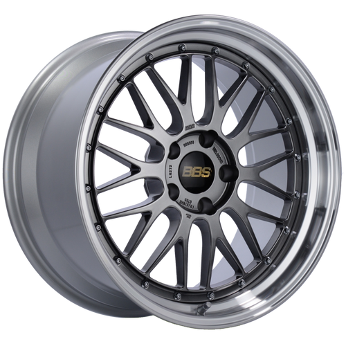 BBS LM 19x10 5x120 ET25 Diamond Black Center Diamond Cut Lip Wheel -82mm PFS/Clip Required - LM272DBPK
