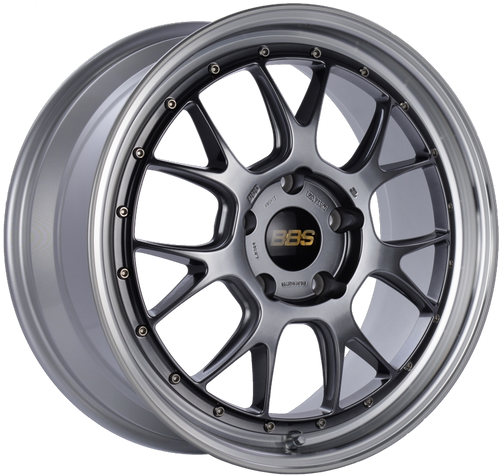 BBS LM-R 19x8.5 5x130 ET55 CB71.6 Diamond Black Center Diamond Cut Lip Wheel - LM309DBPK