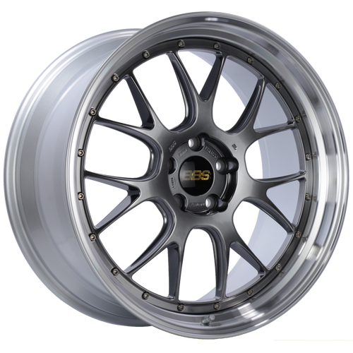 BBS LM-R 21x10 5x120 ET35 Diamond Black Center Diamond Cut Lip Wheel -82mm PFS/Clip Required - LM326DBPK