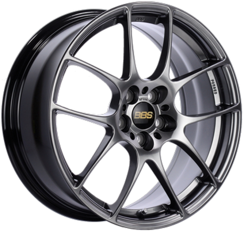 BBS RF - 17x7 / 4x100 / ET 38 (70mm PFS Required) - Diamond Black - RF531DB Photo - Primary