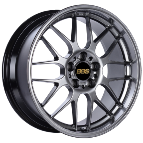 BBS RG-R 19x10 5x114.3 ET38 Diamond Black Wheel - 82mm PFS Required - RG757HDBK