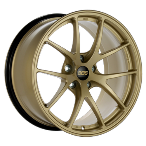 BBS RI-A 19x10.5 5x130 ET43 CB71.6 Gold Wheel -82mm PFS/Clip Required - RIA059GL Photo - Primary
