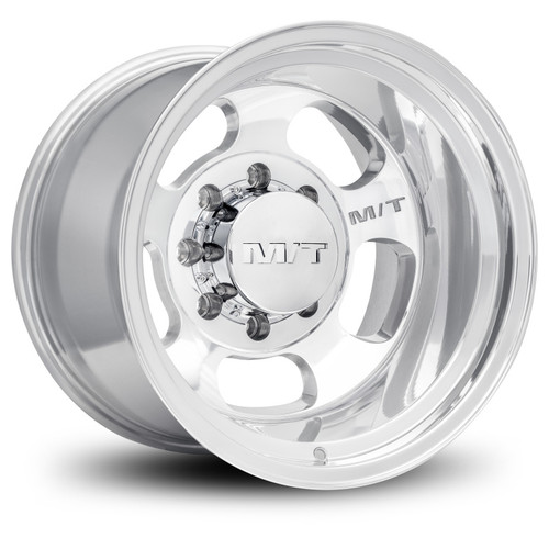 Mickey Thompson Canyon 17x12in - 8x6.5 BP - 4.25in BS - Polished Wheel - 277002 - 226100461