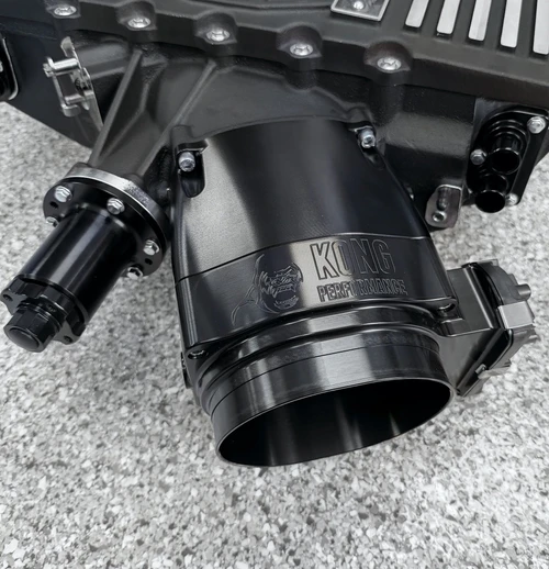 Kong Extreme Race Throttle & Billet Snout for LT4 Magnuson 2650 Supercharger (KONG2650SNOUT)