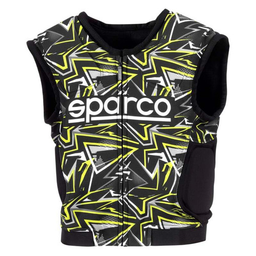 Sparco Vest SJ Pro K-3 LRG - BLK/YEL - 002402KNRGF3L Photo - Primary