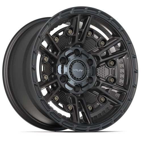 4PLAY 4PS01 17x9 6x135 + 6x139.7 -6et Satin Black Wheel