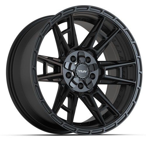 4PLAY 4PS20 20x9 5x127 + 5x139.7 -6et Satin Black Wheel