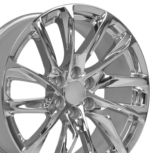 OE Wheels CA90 22x9 6x139.7 28et Chrome Wheel SS: 9511088