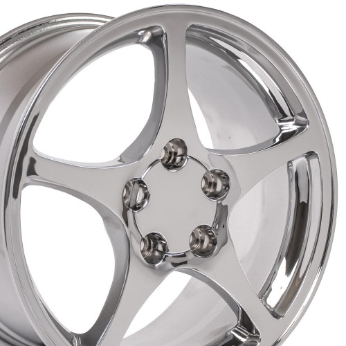 OE Wheels CV05 18x9.5 5x120.65 65et Chrome Wheel
