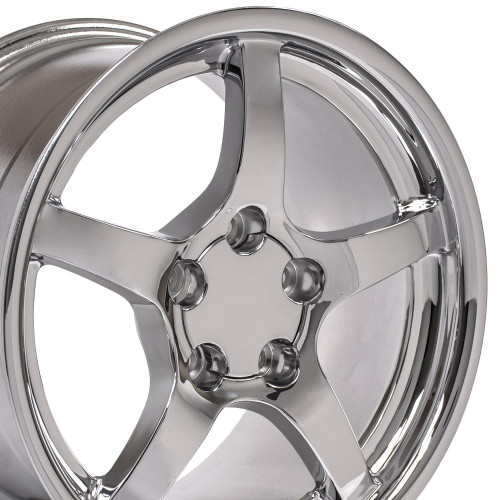 OE Wheels CV05 17x9.5 5x120.65 54et Chrome Wheel