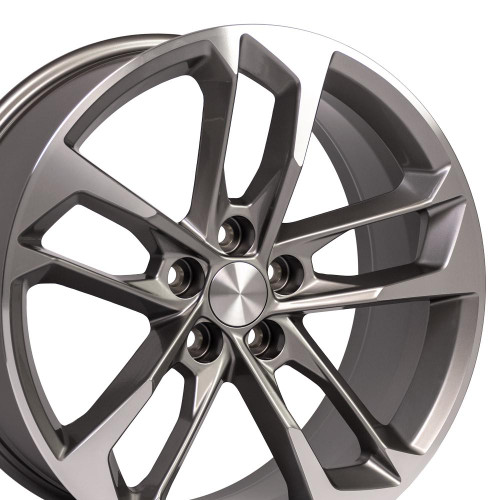 OE Wheels CV29 20x9.5 5x120 39et Gloss Gunmetal Machined Wheel