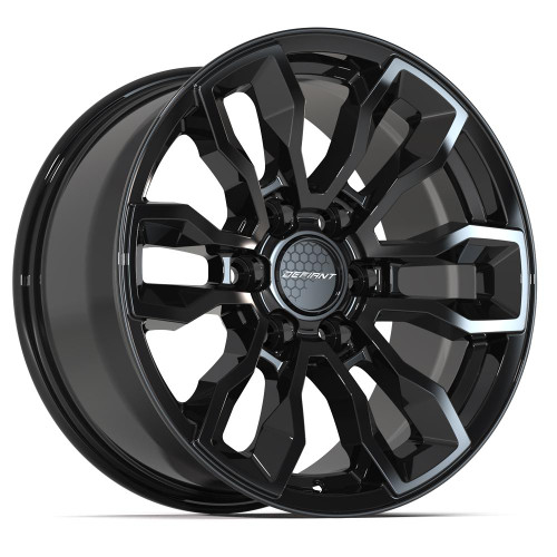 DEFIANT DF15A 18x9 6x139.7 18et Gloss Black Wheel