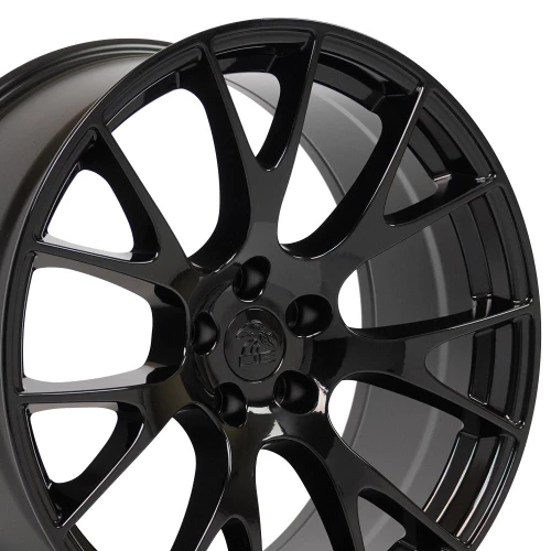 OE Wheels DG15 20x9 5x115 18et Gloss Black Wheel