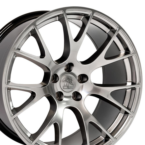 OE Wheels DG15 20x9 5x115 18et Gloss Hyper Black Wheel