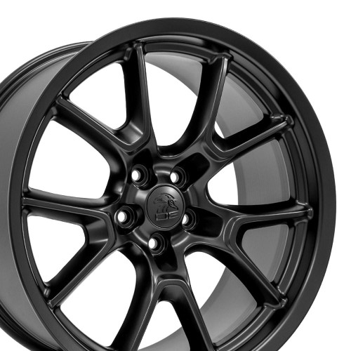 OE Wheels DG21 20x9 5x115 18et Satin Black Wheel